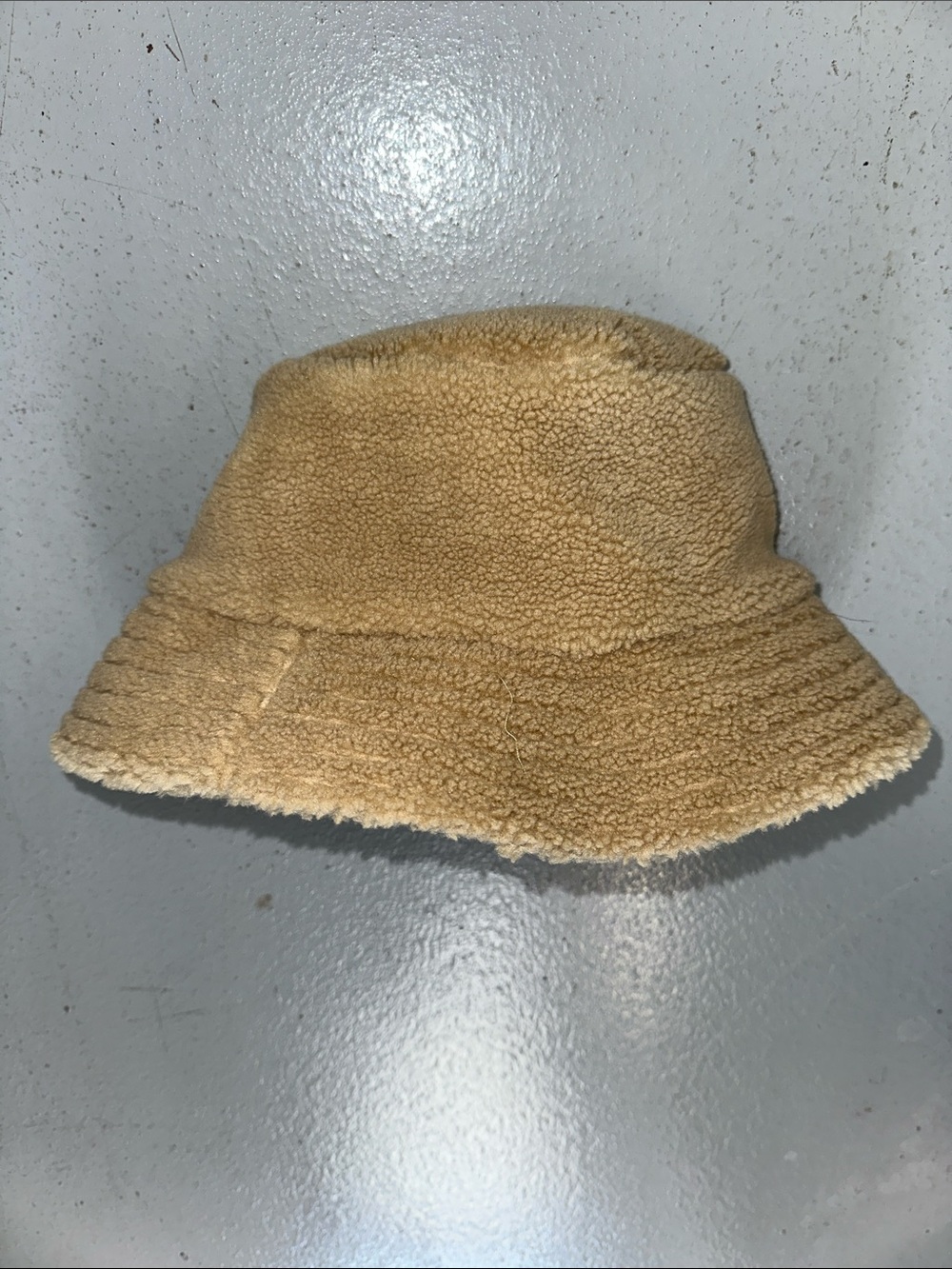 Zara Sherpa Bucket Hat - Camel/Tan